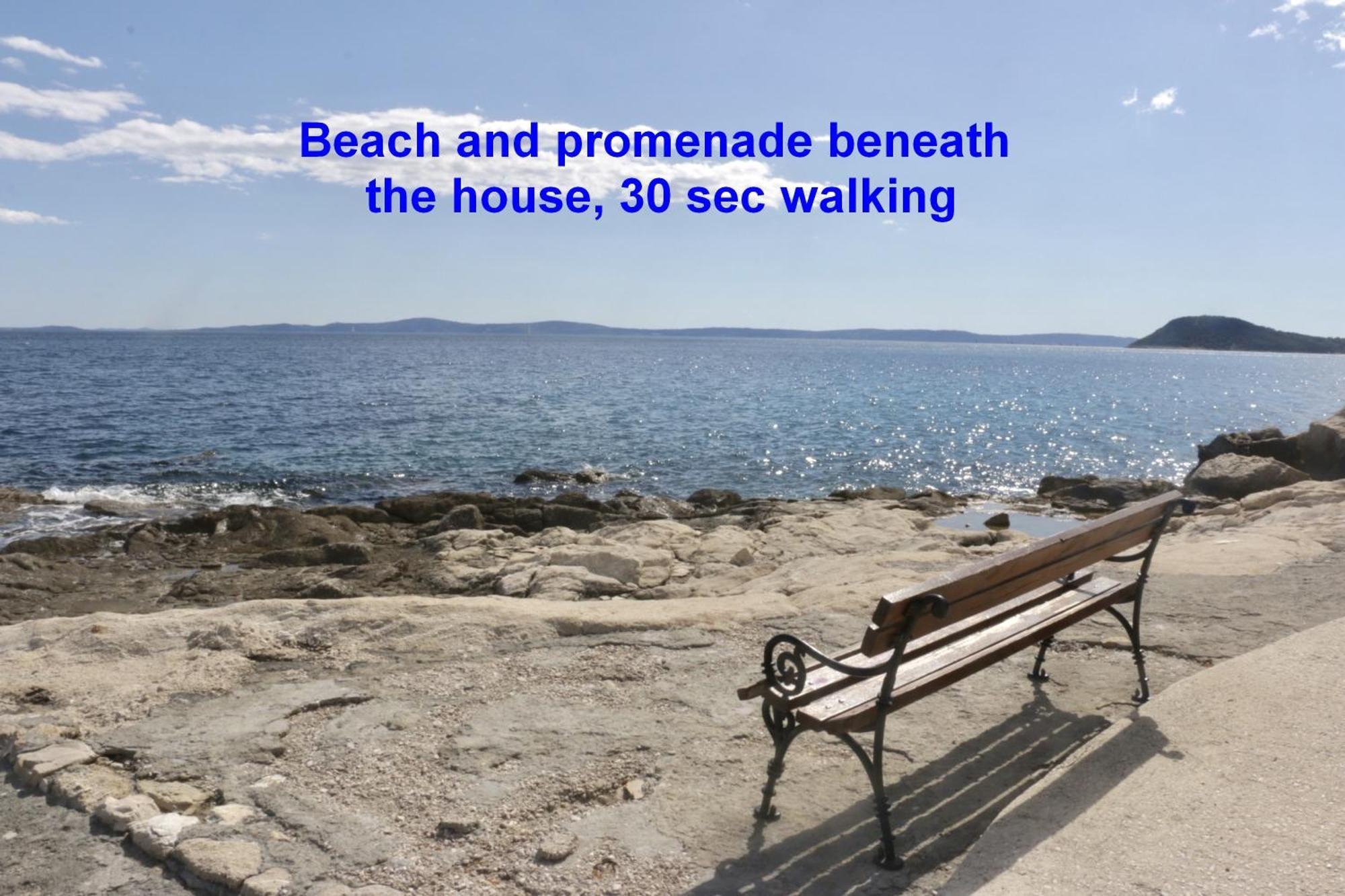 Beachfront Apartment Milan, With Balcony سبليت المظهر الخارجي الصورة