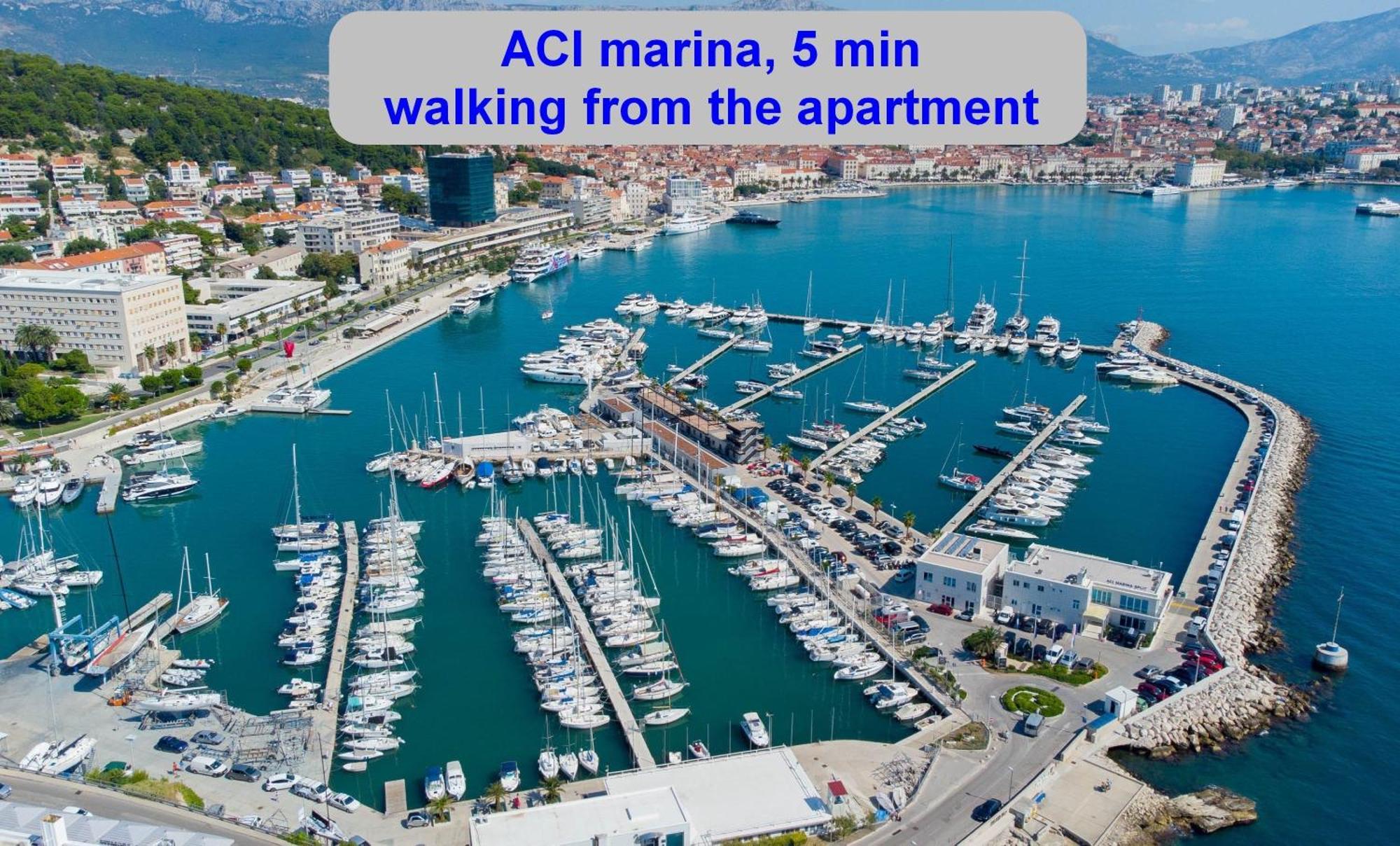 Beachfront Apartment Milan, With Balcony سبليت المظهر الخارجي الصورة